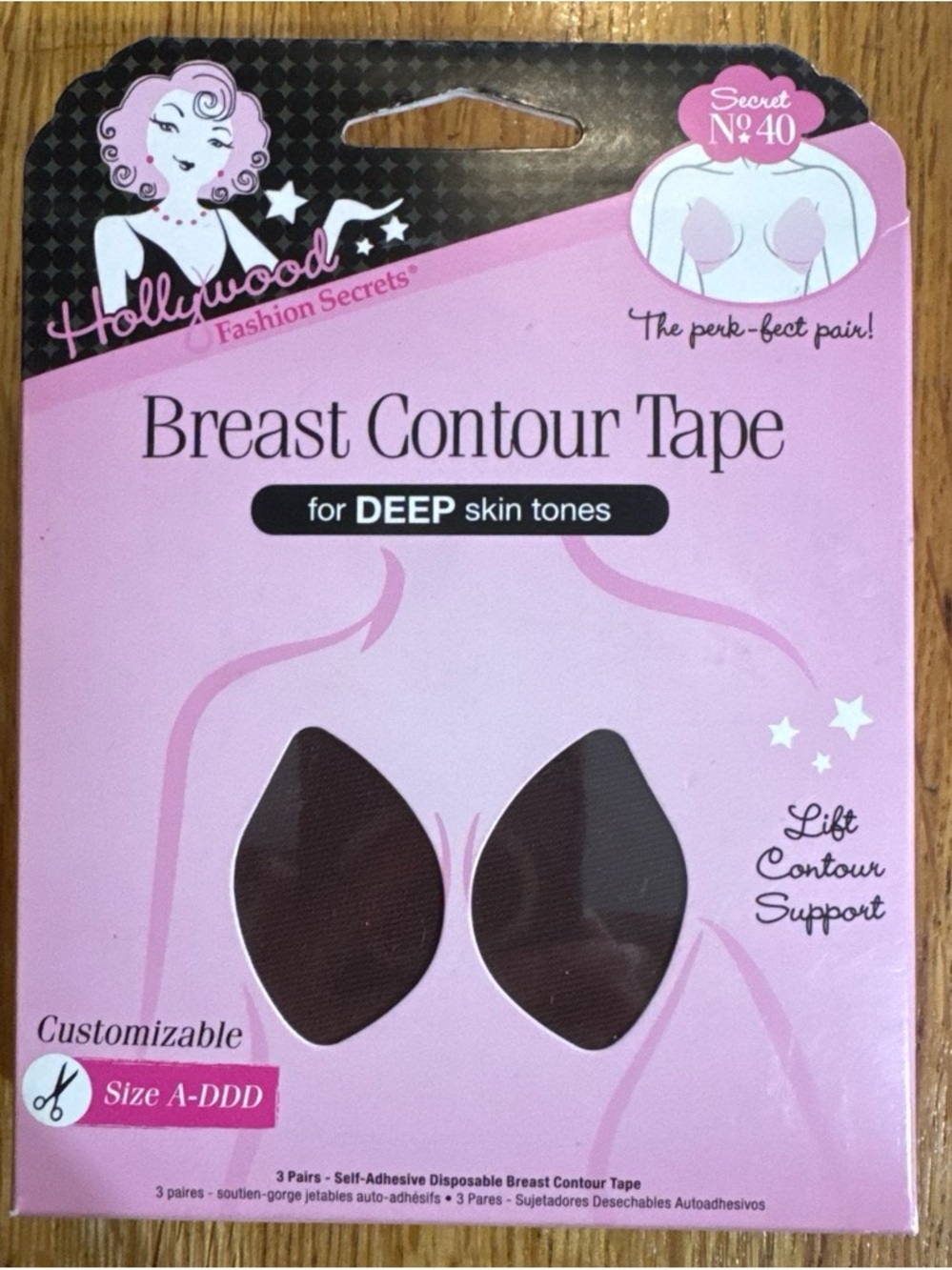 Breast Contour Tape - Deep (Brown)